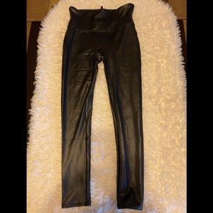 Spanx Faux Leather Leggings